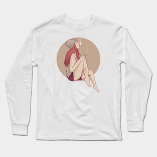 Lonely girl Long Sleeve T-Shirt